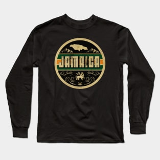 Jamaica is Rasta Long Sleeve T-Shirt